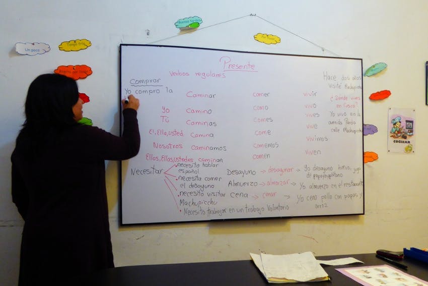 Spanish lessons in Cusco