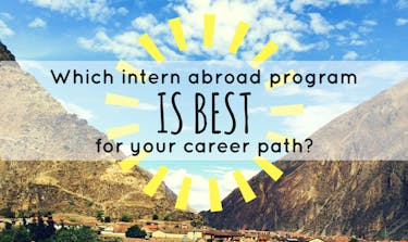 QUIZ: Which intern abroad program is best for your career path?