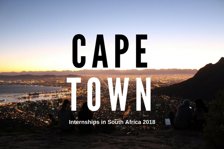 Internships in Cape Town, South Africa
