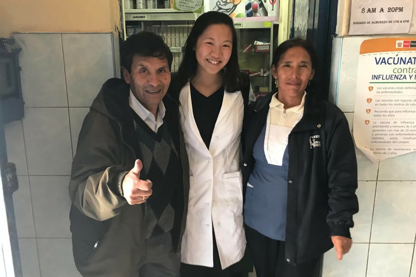 Medical intern in Cusco, Peru
