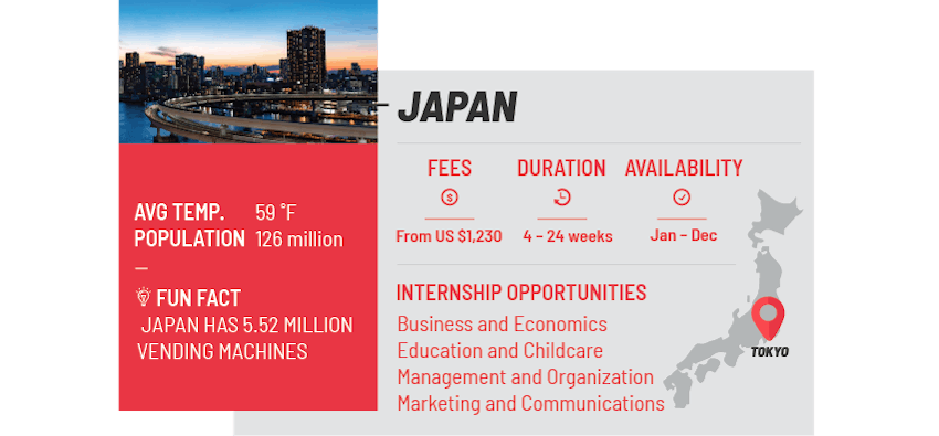 Best internship programs Japan