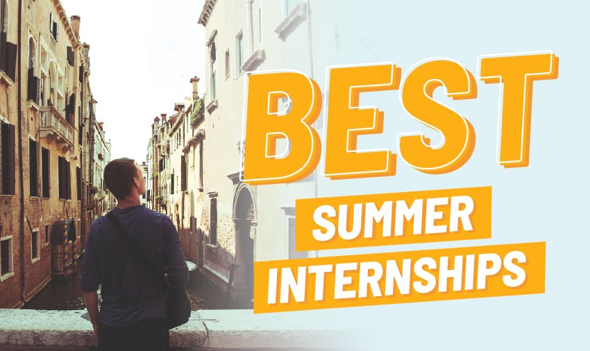 summer internships for travel
