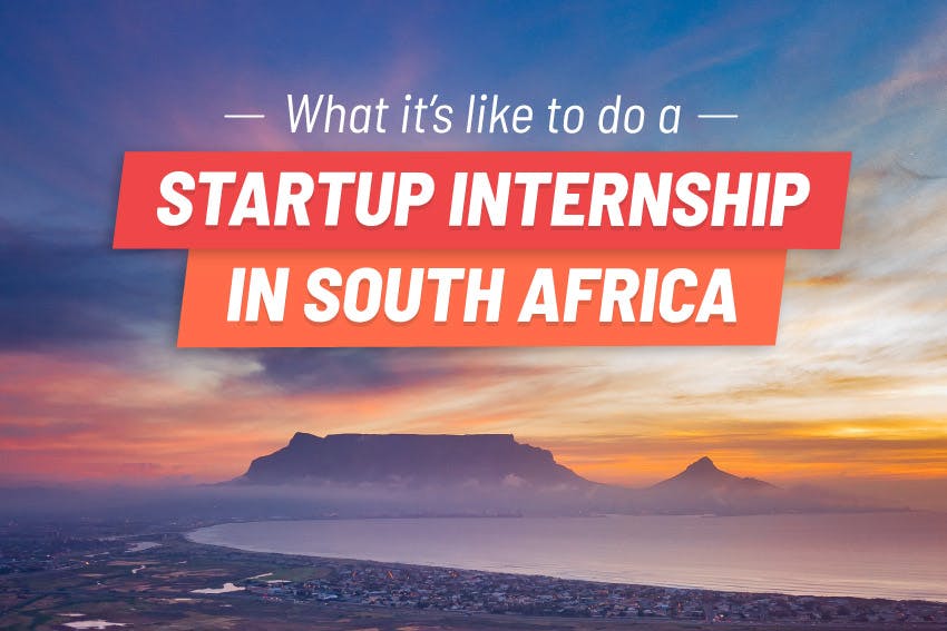 My Startup Internship in South Africa