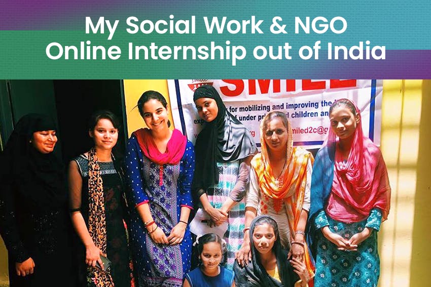 Naomi's Social Work & NGO Online Internship out of India with Intern Abroad HQ.
