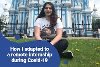How Christina's adapted to a Remote Internship during Covid-19 with Intern Abroad HQ
