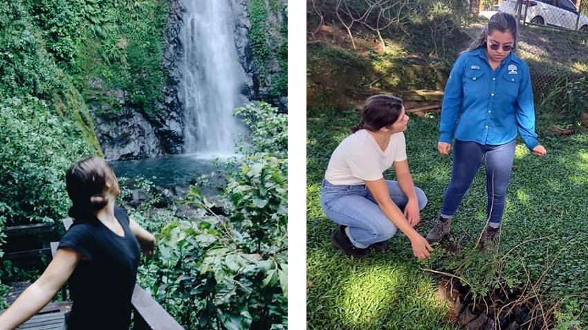 Eva's Environmental Conservation Internship in Costa Rica with Intern Abroad HQ.