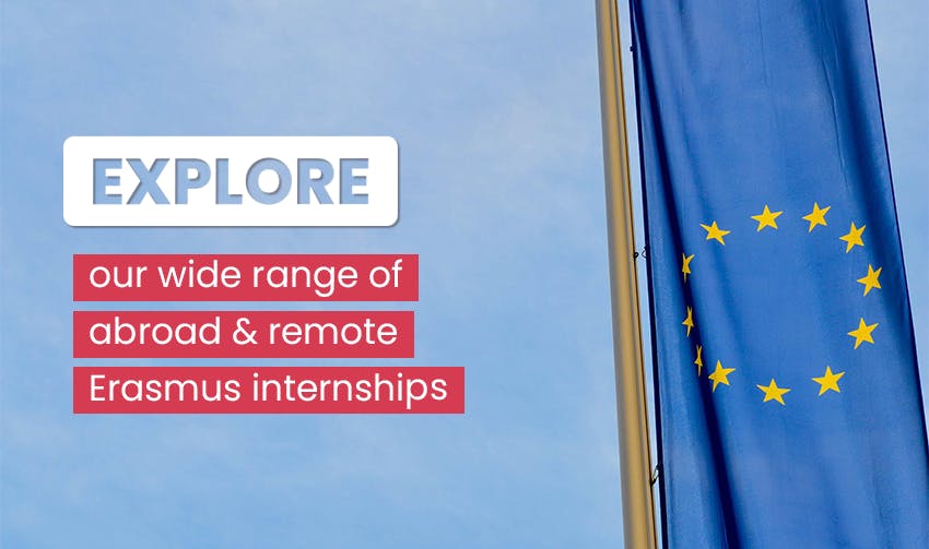 Explore our wide range of internships for European students