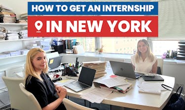 How to get an internship in New York City!