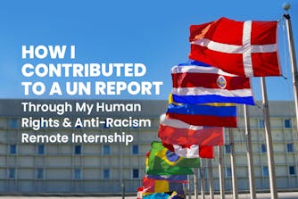 Contributing To a UN Report Through My Human Rights & Anti-Racism Remote Internship