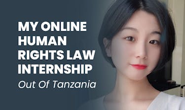 My Online Law Internship With A Human Rights Organization In Tanzania
