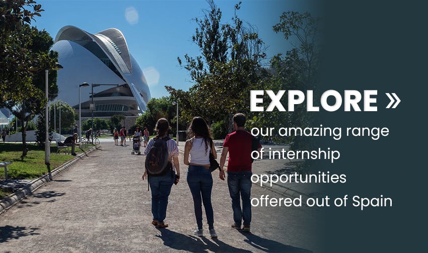 Explore internships abroad in Spain