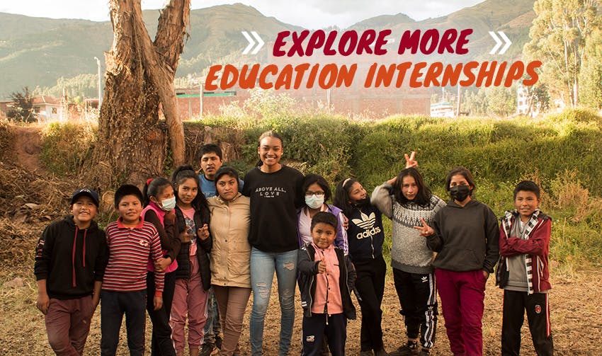 Discover Intern Abroad HQ's teaching and education internships.