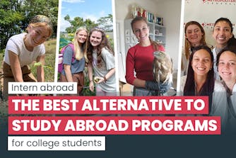 Intern abroad - the best alternative to study abroad programs for college students