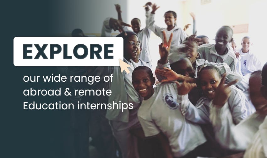 Check out more of Intern Abroad HQ's top internships in Education