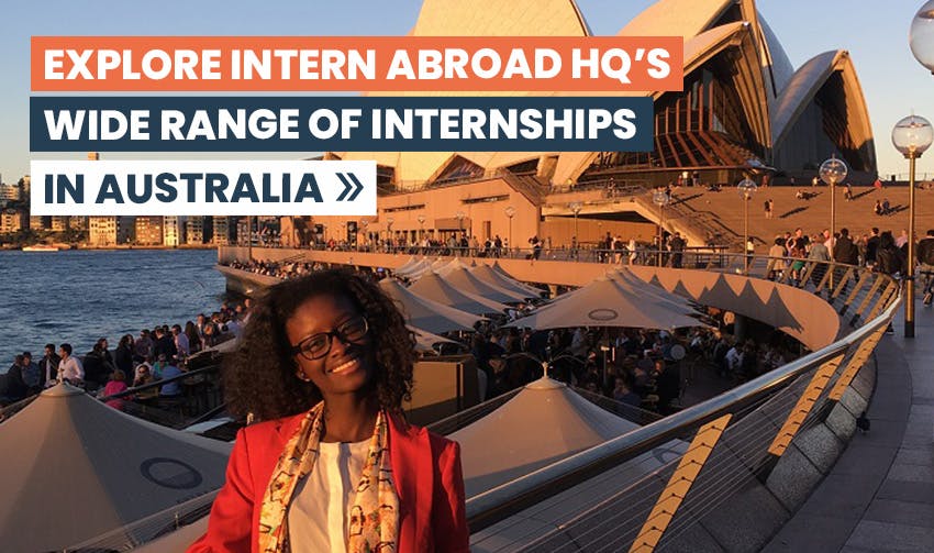 Your guide to interning abroad in Australia