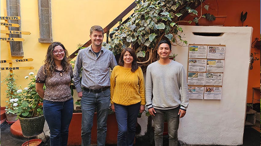 Why university students choose to intern in Peru