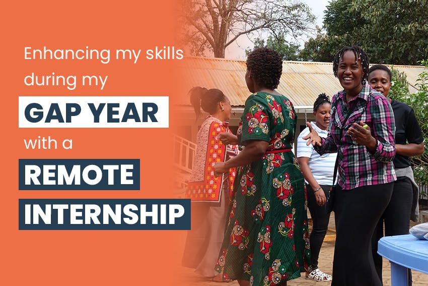 Enhancing my skills during my gap year with a remote internship, with Intern Abroad HQ
