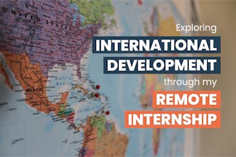 Exploring International Development through my remote internship