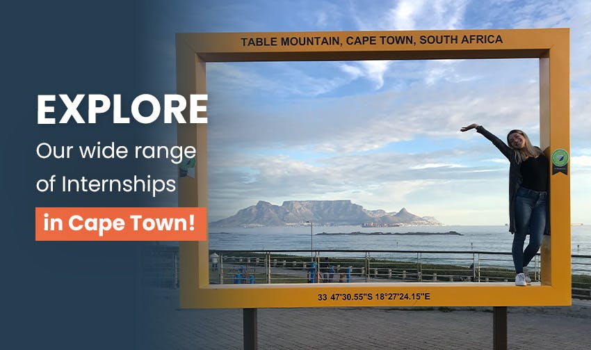 Explore our wide range of internships in Cape Town