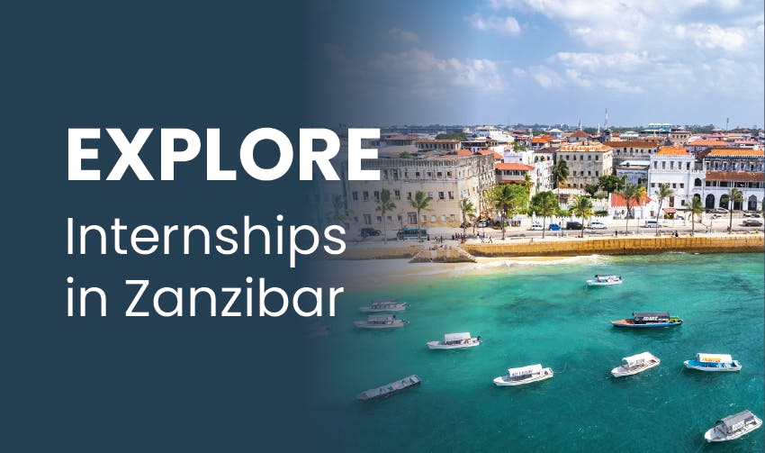 Explore our internships in Zanzibar