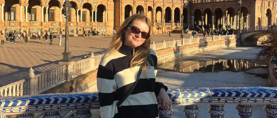 University of Newcastle student, Bree, ventured from Australia to Madrid, to complete a four-week Marketing & Communications internship. With the text, Combining my love of travel with my enthusiasm for creative marketing on a Marketing and Communication internship in Madrid
