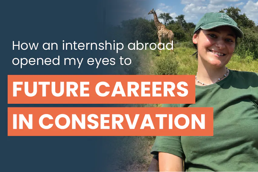 Emily, a final-year NDSU Biological Sciences student specializing in Ecology and Conservation, with minors in Zoology and Anthropology, joined Intern Abroad HQ’s Reserve Management & Research internship in South Africa. Learn how Emily used the internship as a practical foundation to propel her toward graduate school and a meaningful career in field research.