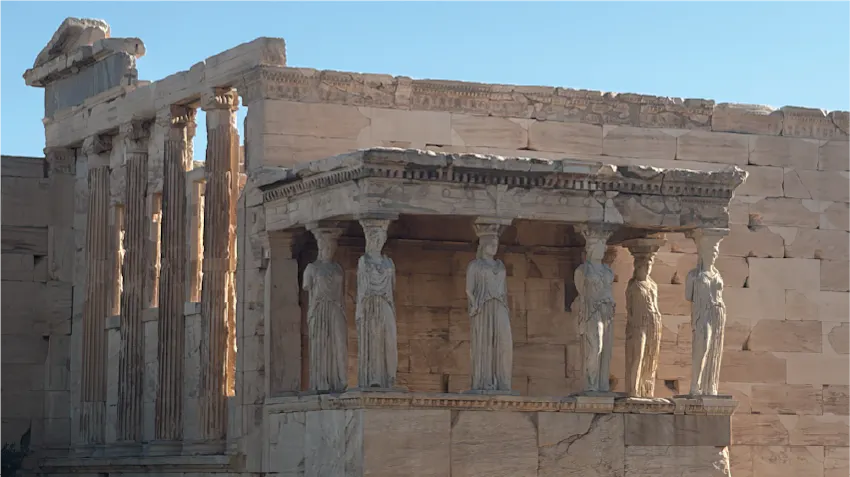 A beautiful picture of the Acropolis in Greece