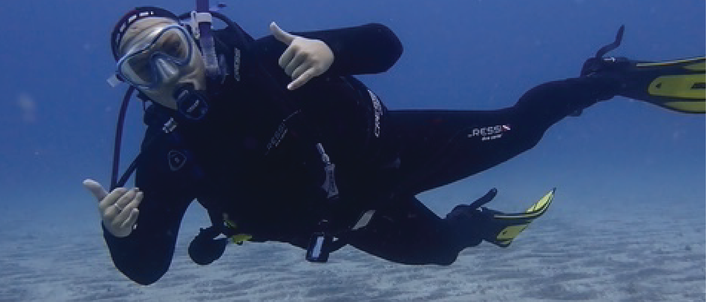 Marine Biology student, Thalie, embarked on a Marine Biology internship in Tenerife, Spain, with the text, Better understanding my career path through a Marine Biology internship in Tenerife