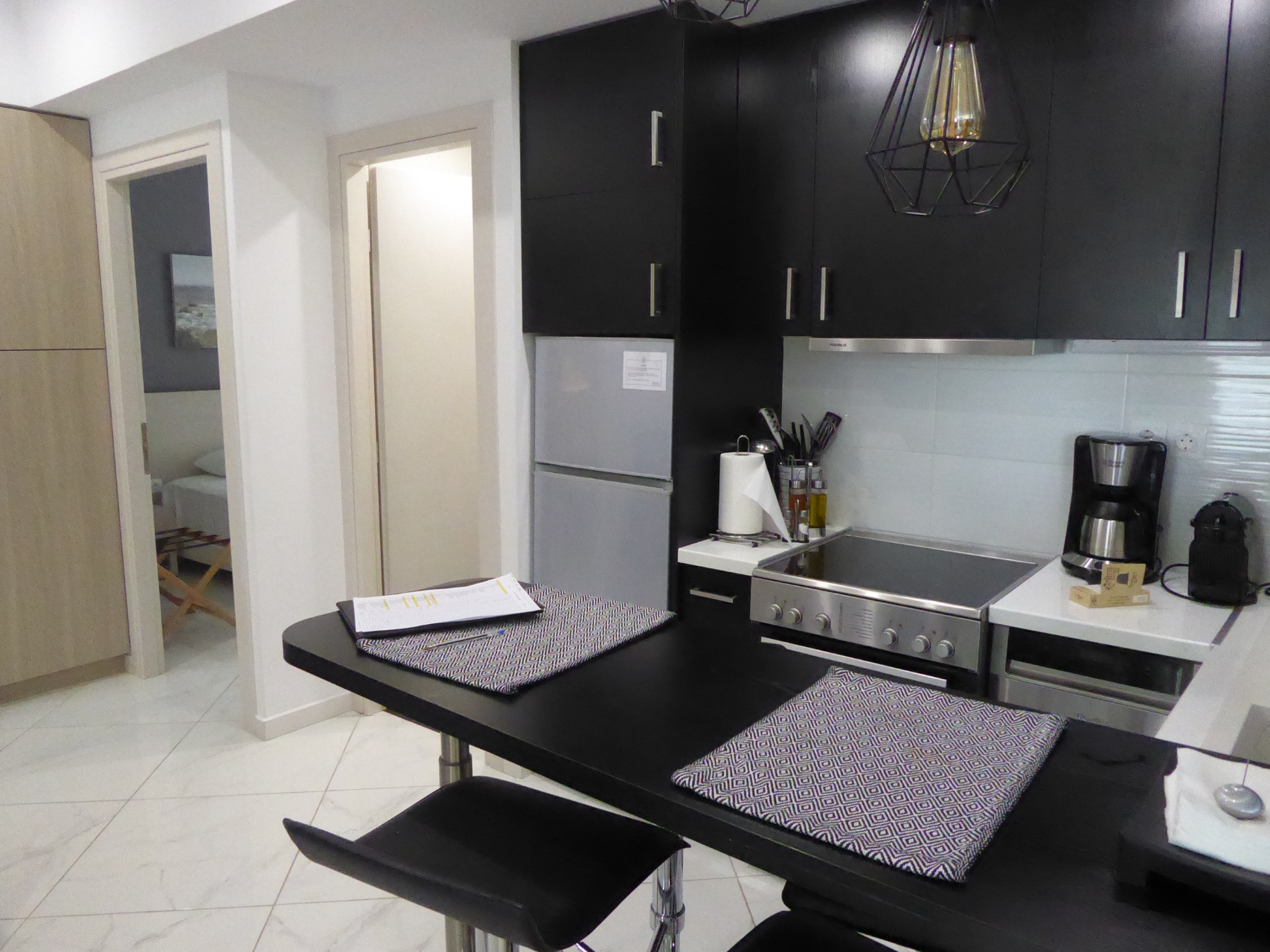 Example of intern apartment accommodation in Greece