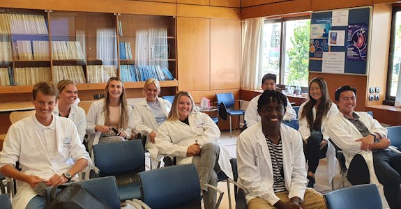 Medical interns in Athens, Greece, with Intern Abroad HQ