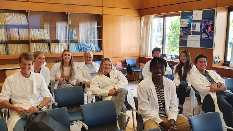 Medical interns in Athens, Greece, with Intern Abroad HQ