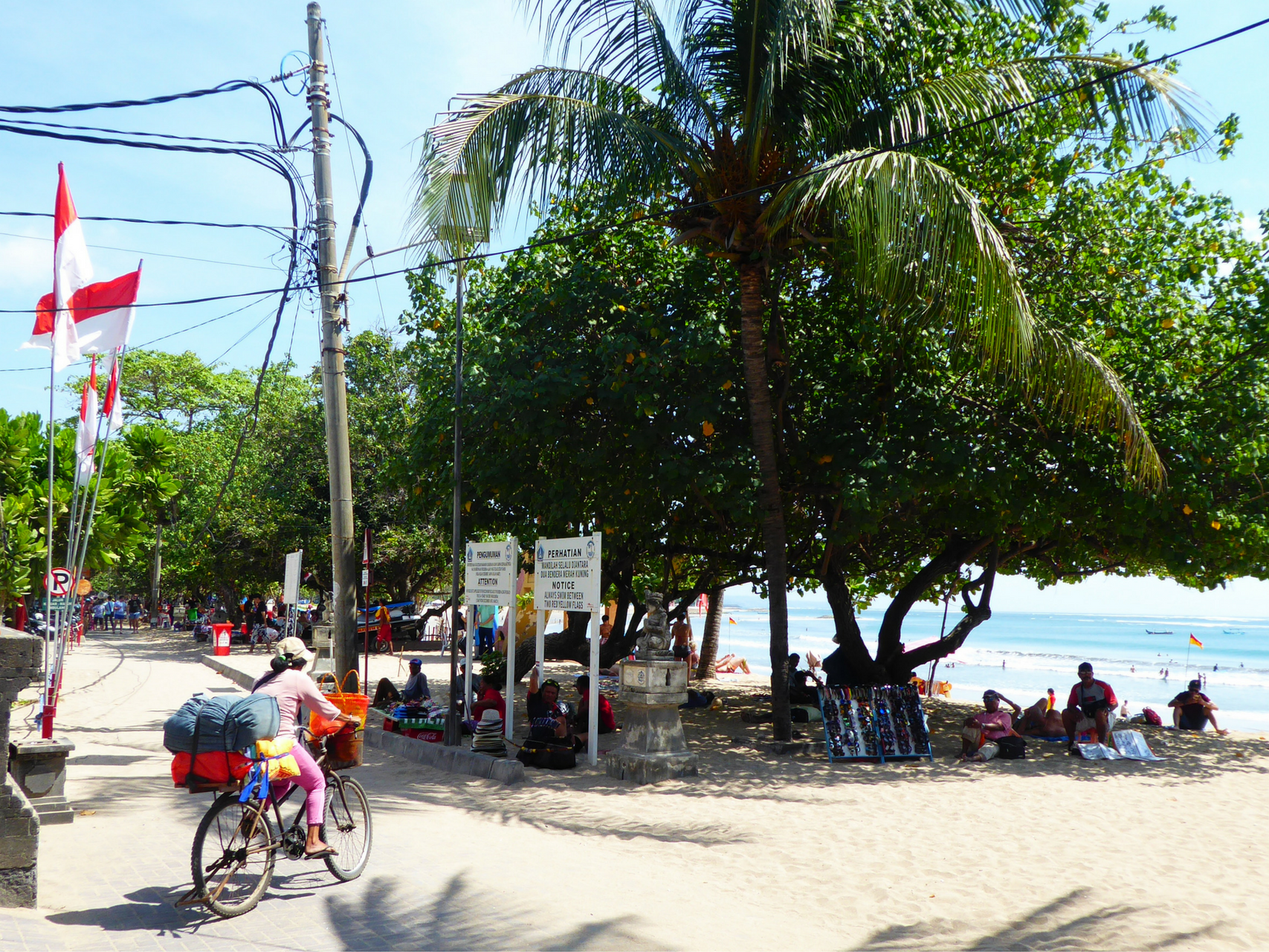 Kuta Beach Bali Jalan Pantai Kuta