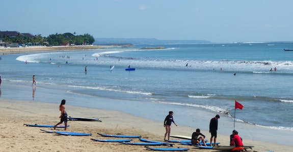 Learn to Surf Kuta Beach Bali