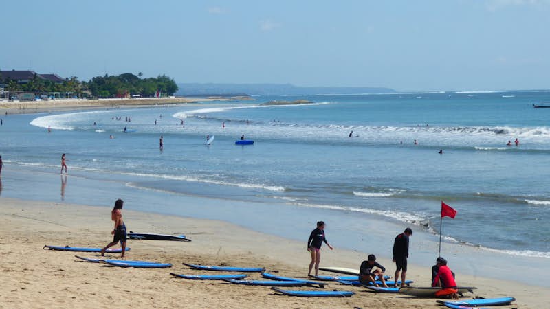 Learn to Surf Kuta Beach Bali