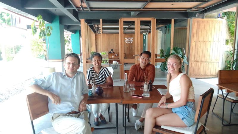 Internship orientation in Bali