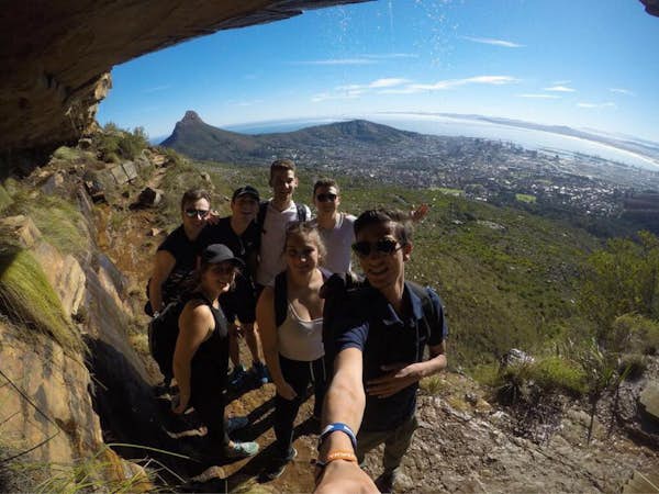 Cape Town selfie with international interns
