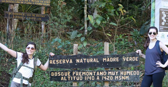 Interns on a weekend excursion in Costa Rica