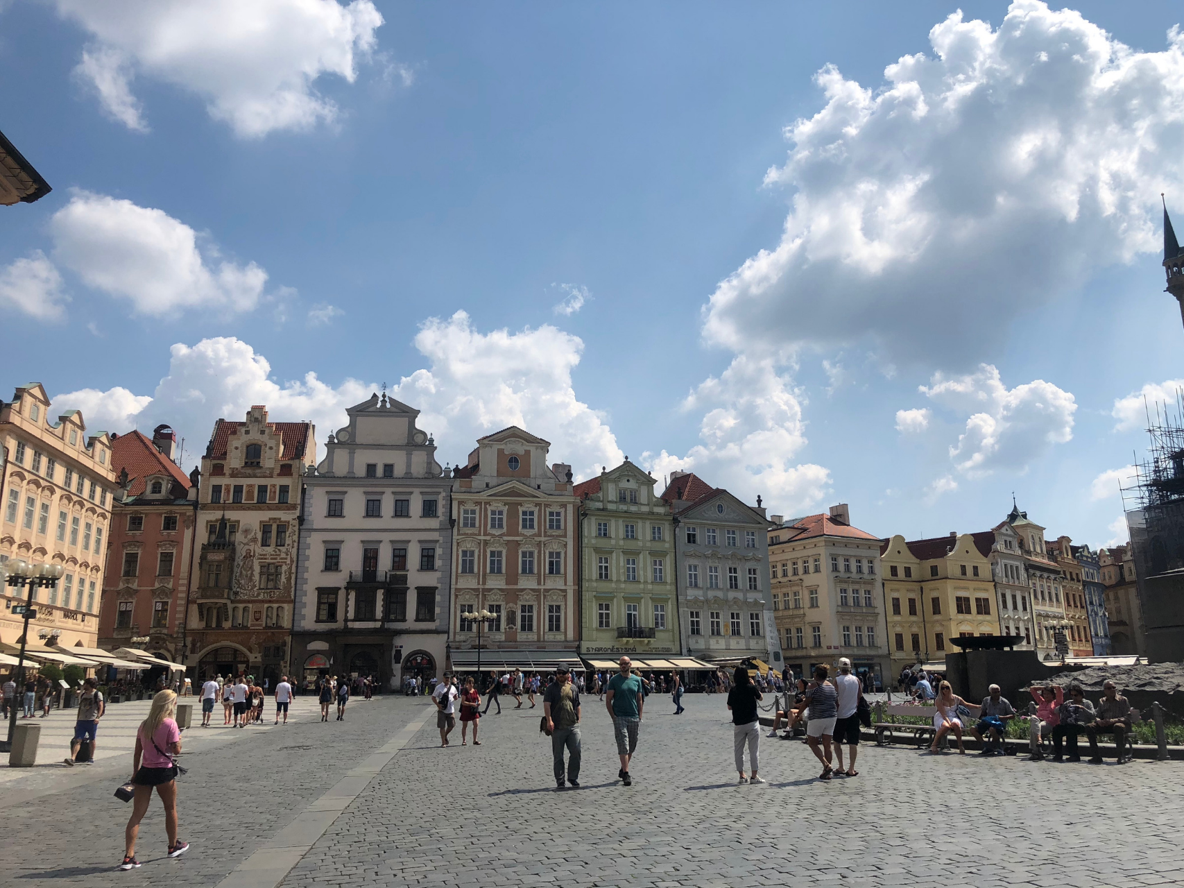 Old town square in Prague