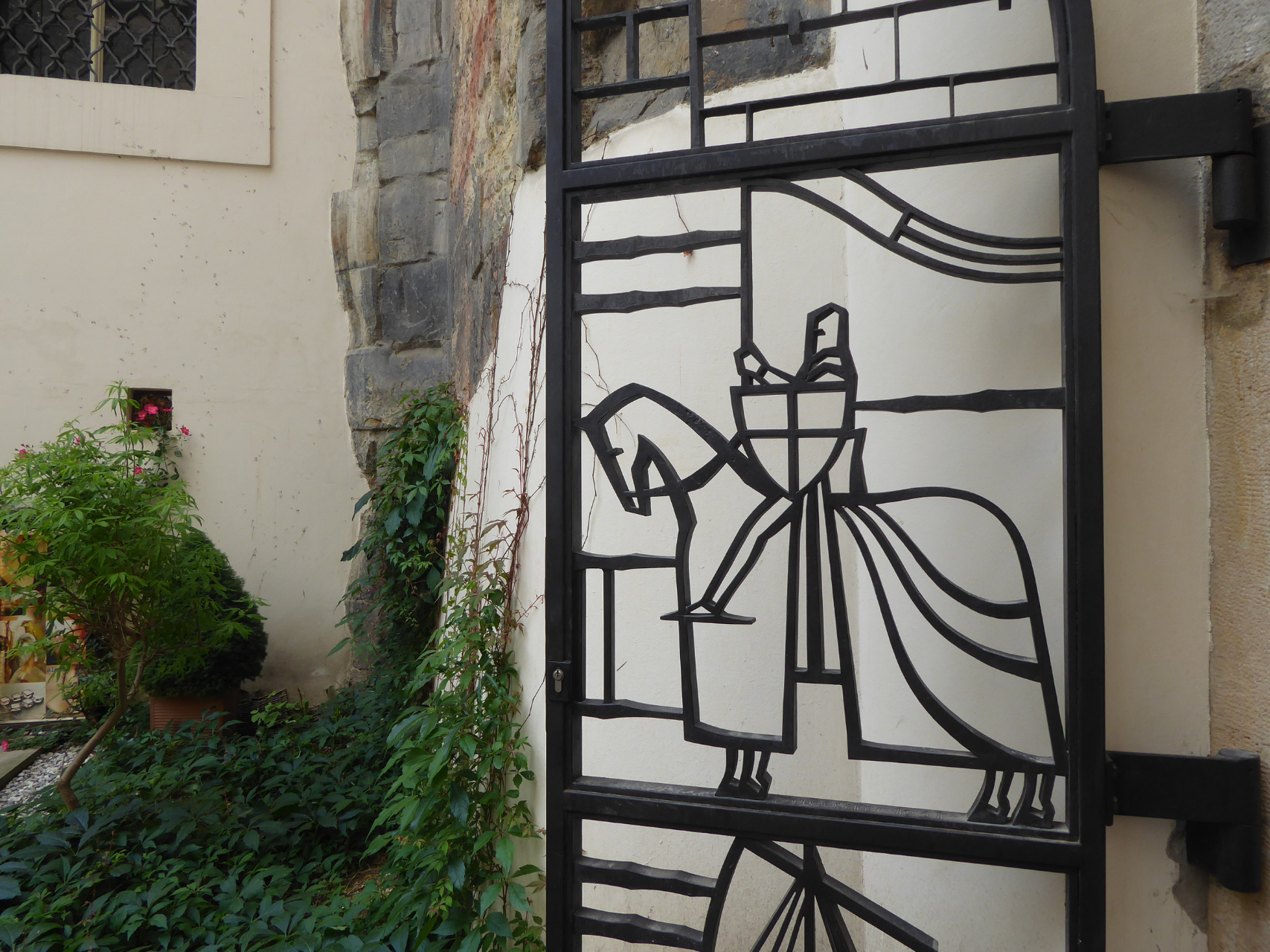 Knights Templar Church Gate, Prague