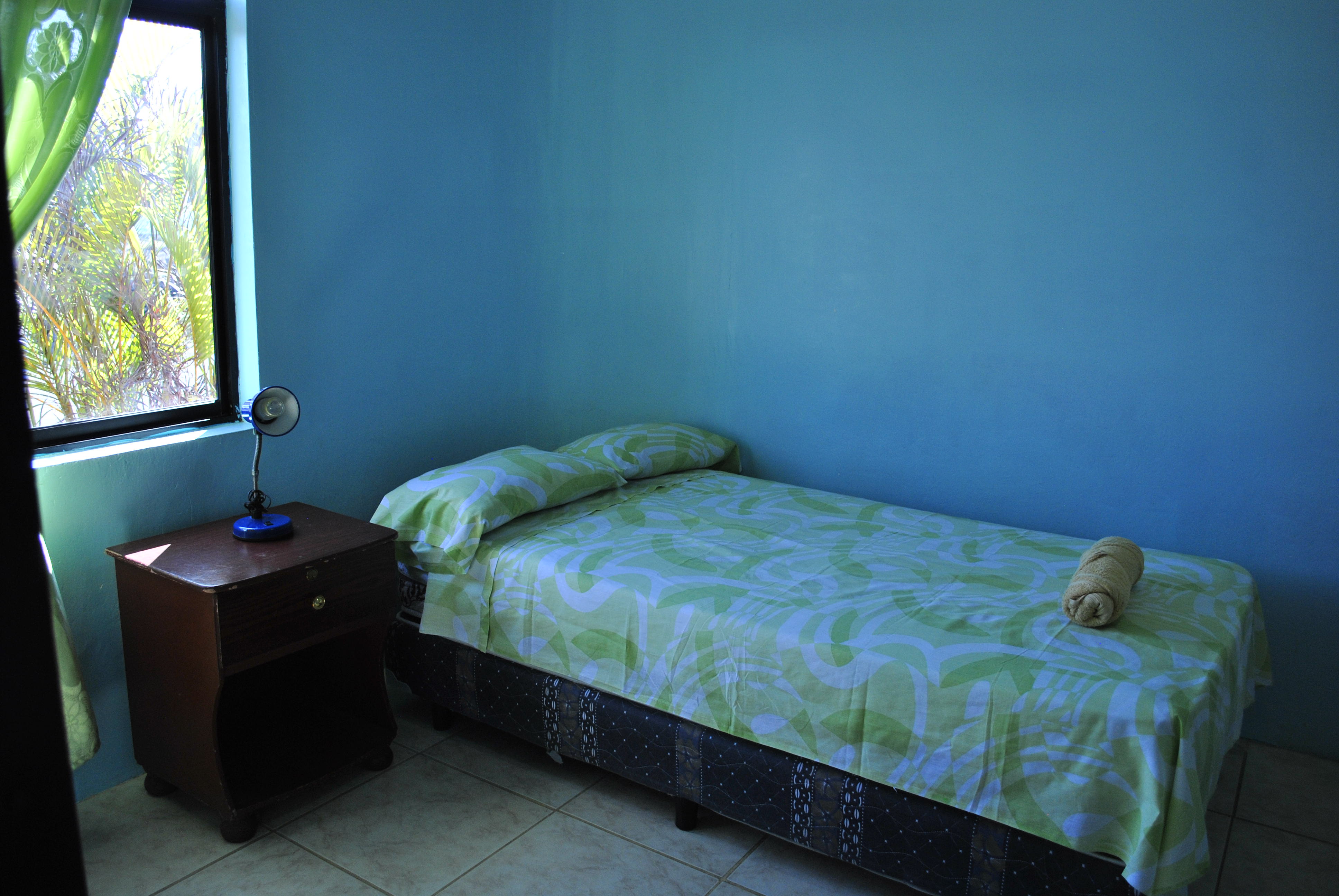 Example photographs of the homestay experience for internships in the Galapagos, Isabela Island, example guest bedroom
