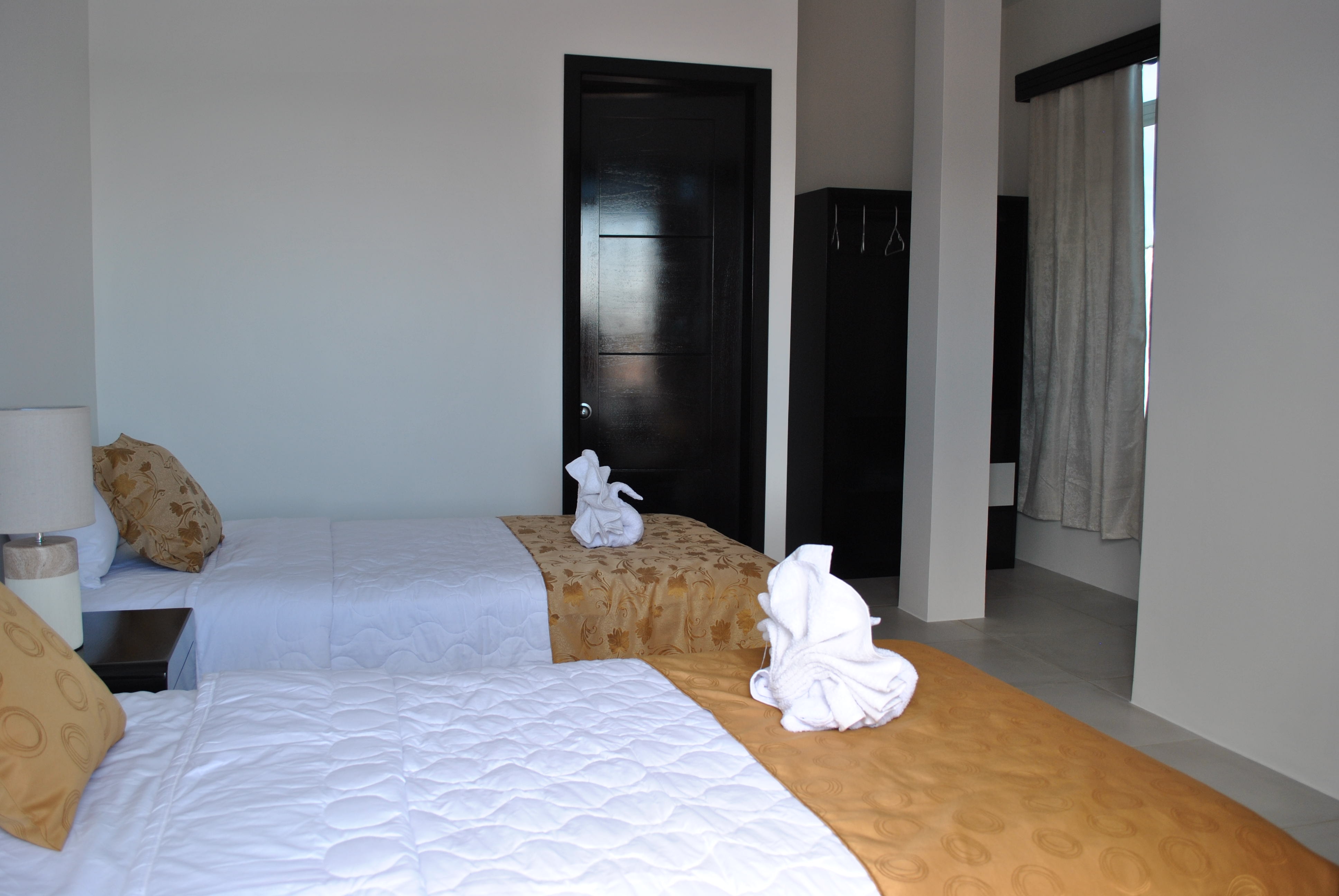 Example photographs of the homestay experience for internships in the Galapagos, Isabela Island, example guest bedroom