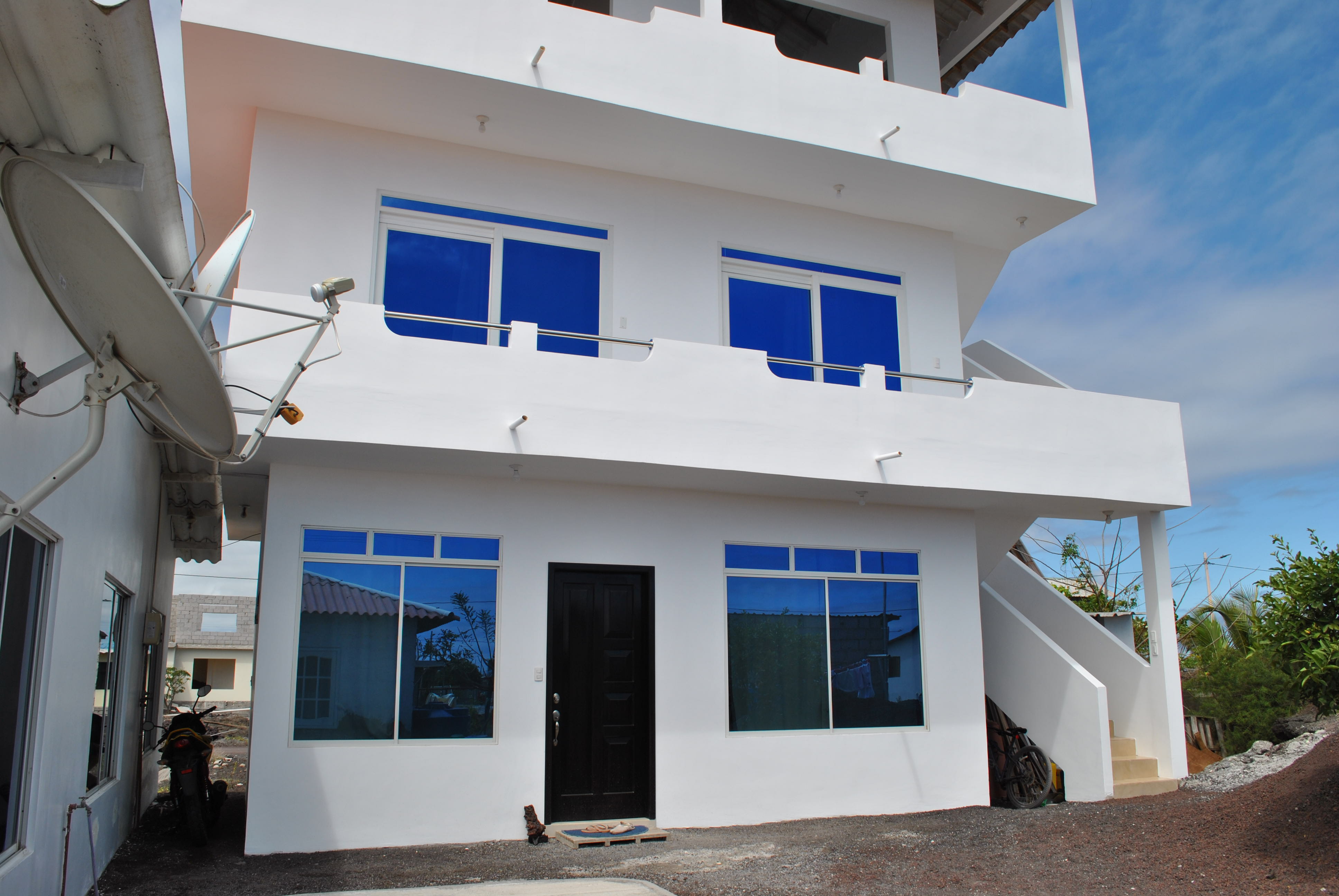 Example photographs of the homestay experience for internships in the Galapagos, Isabela Island