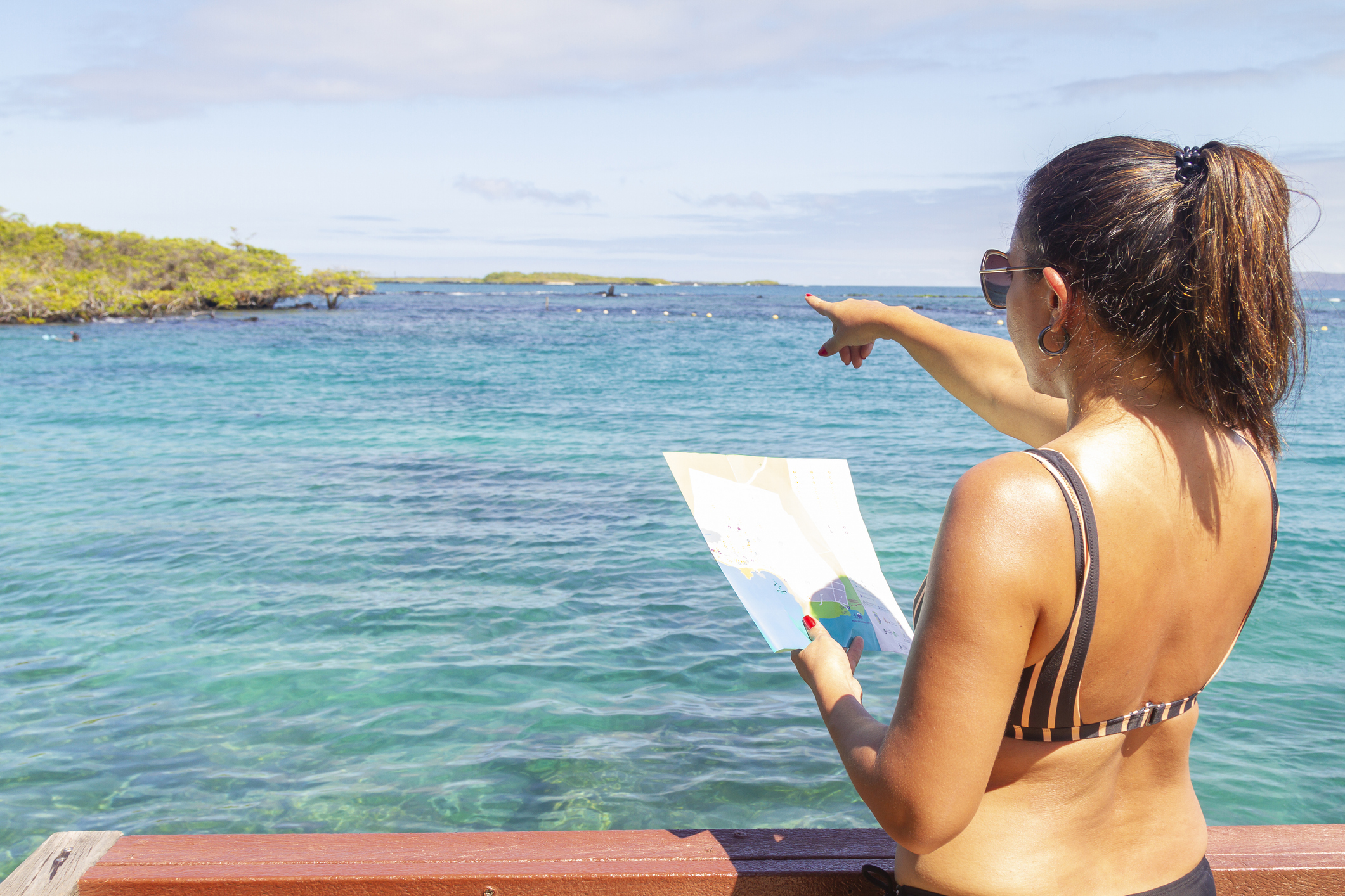 Concha de la Perla Reef beach, Isabela Island, Galapagos