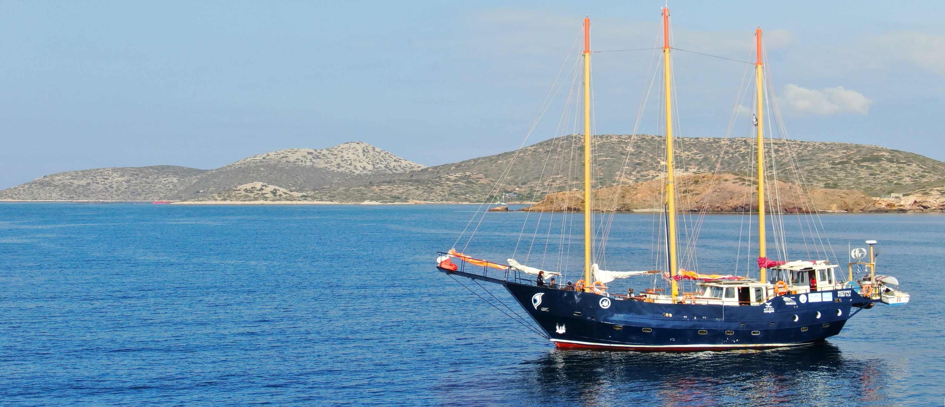 Marine Conservation Research Expedition the vessel at sea