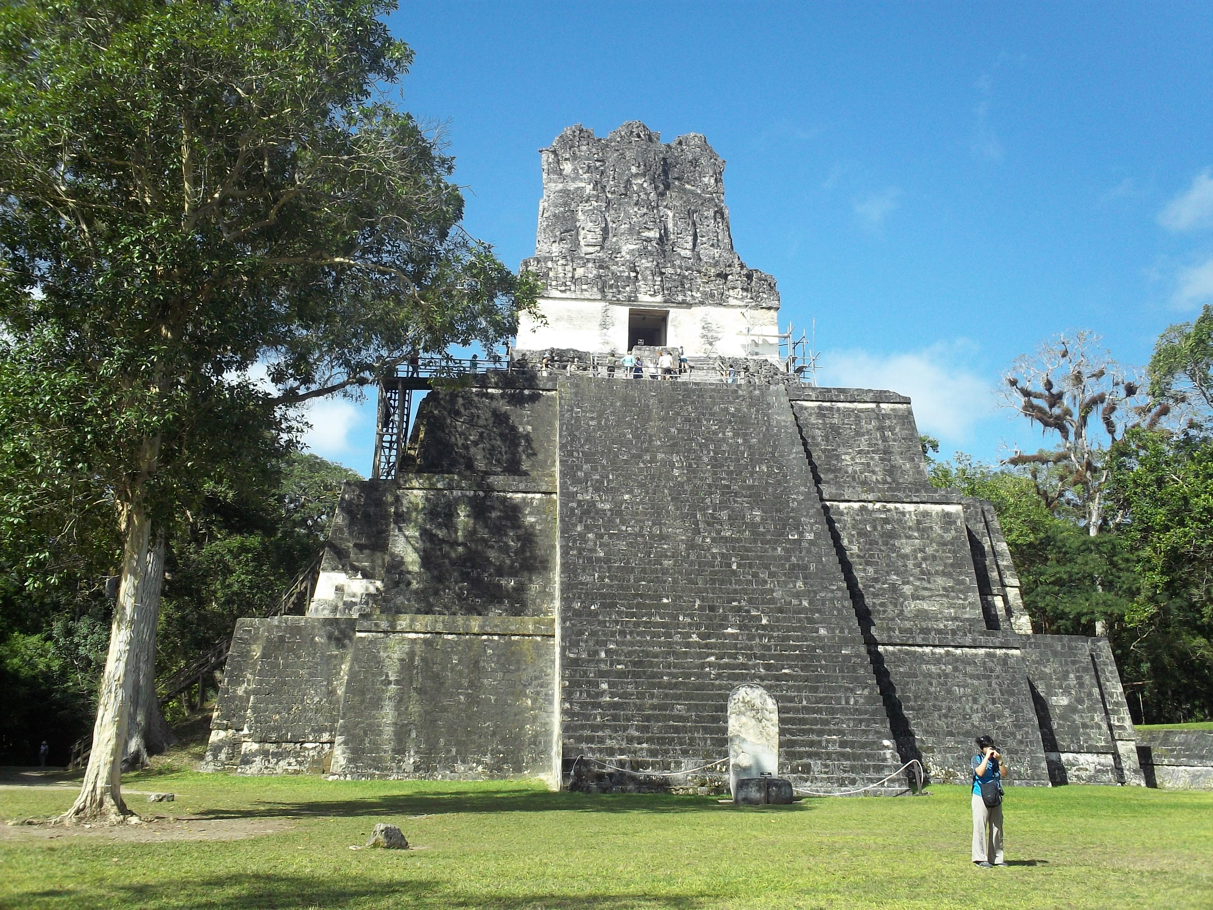 Mayan temple Tikal in Guatemala