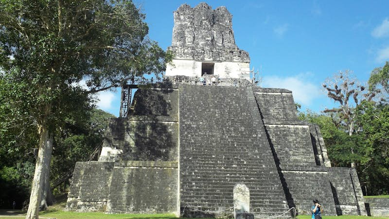 Mayan temple Tikal in Guatemala