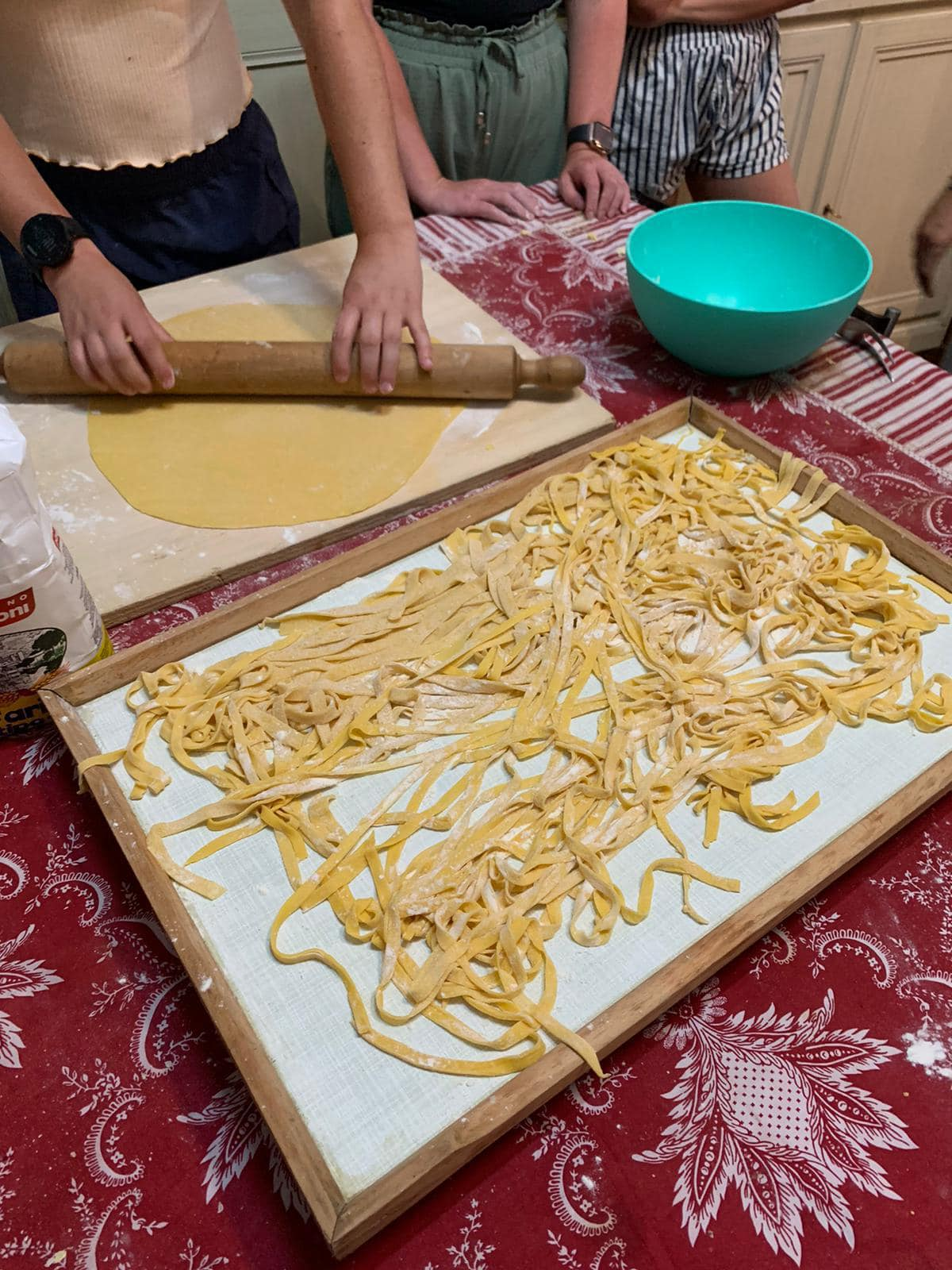 Cooking lesson for interns in Rome, Intern Abroad HQ