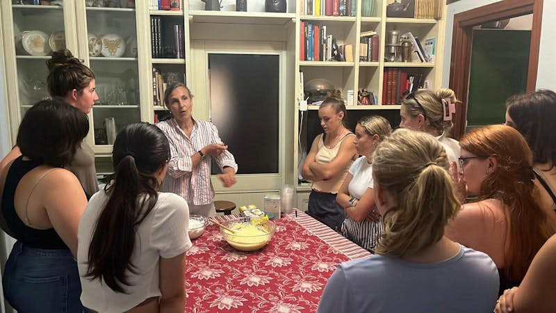 Cooking lesson for interns in Rome, Intern Abroad HQ