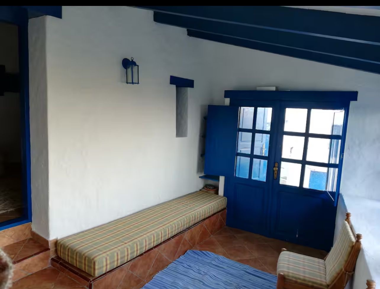 Traditional Rif-style house accommodation for Regenerative Conservation interns in Morocco