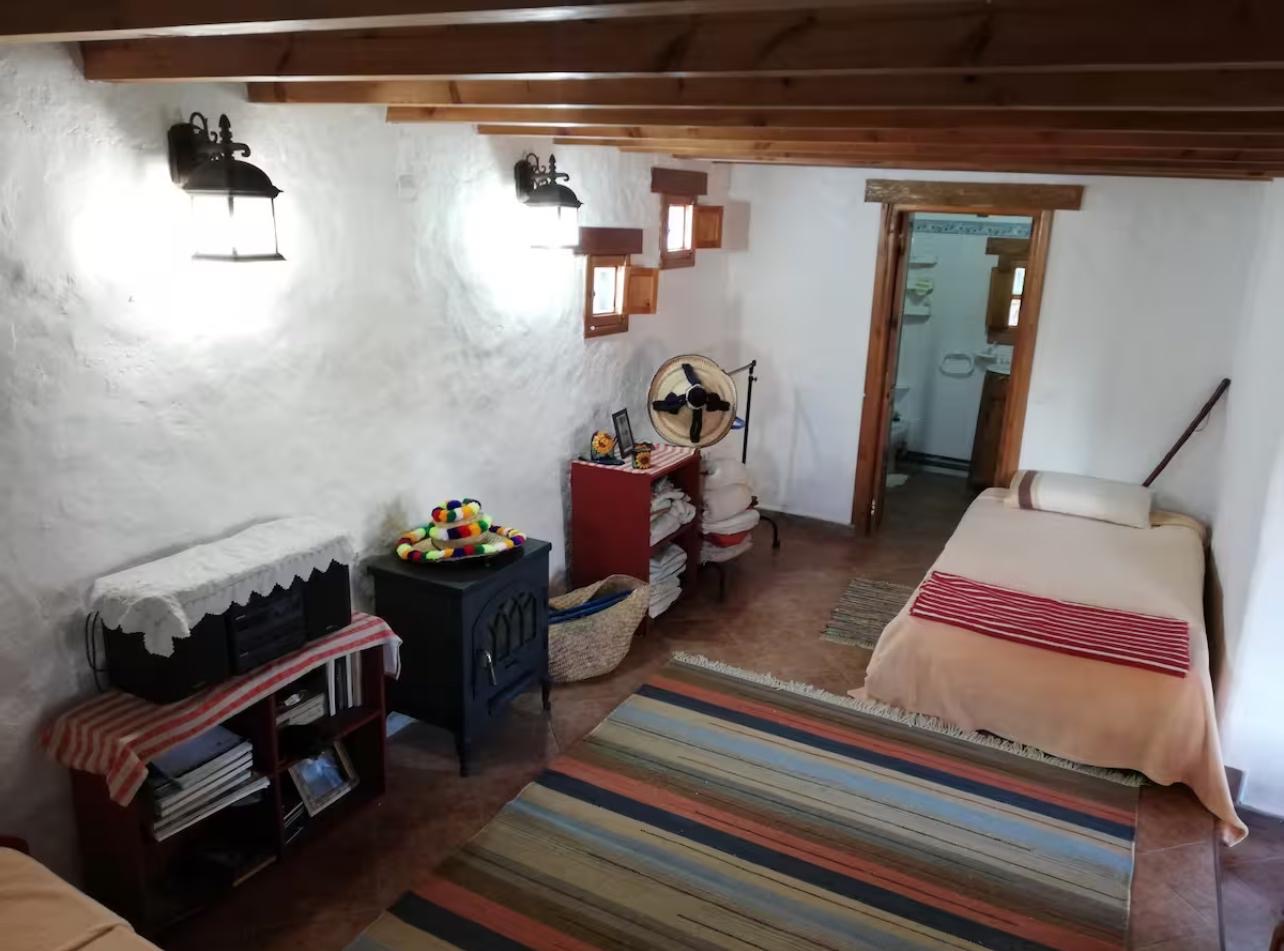 Traditional Rif-style house accommodation for Regenerative Conservation interns in Morocco